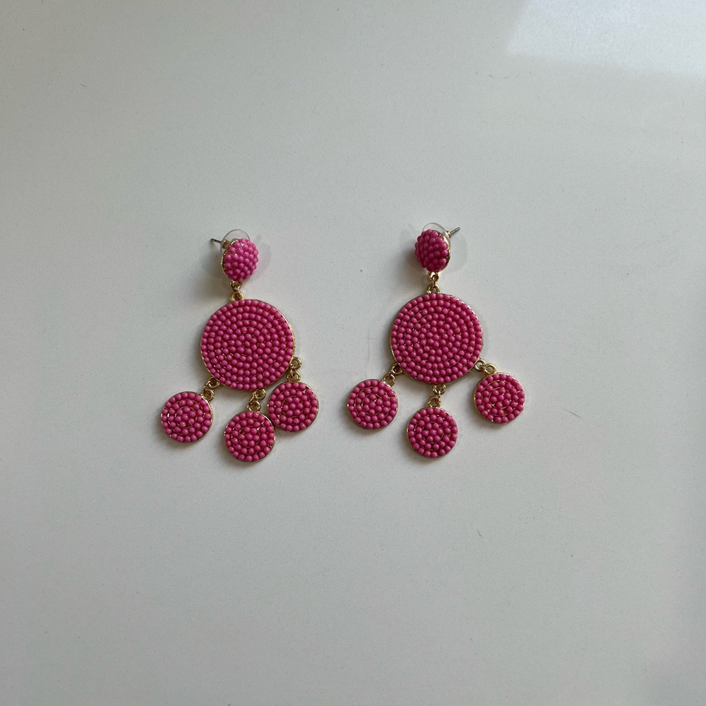 Sugarfix by Baublebar pink and gold earrings. Never worn.